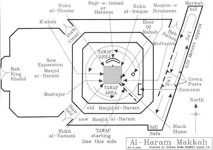 Al-Haram Makkah Map