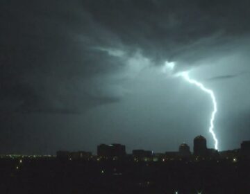 sky lighting in Saudi Arabia