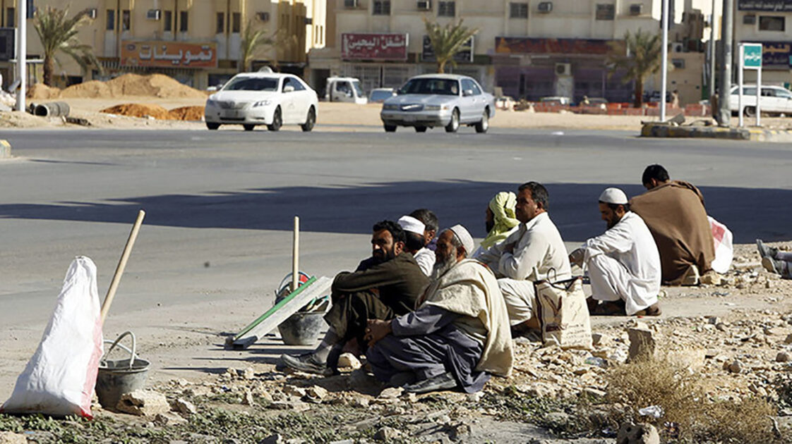 workers in Saudi Arabia