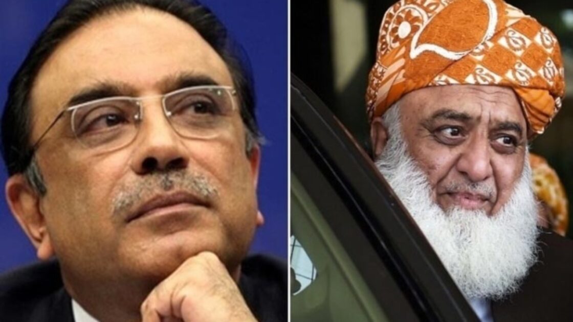 Asif Ali Zardari - Molana Fazul ur Rehman